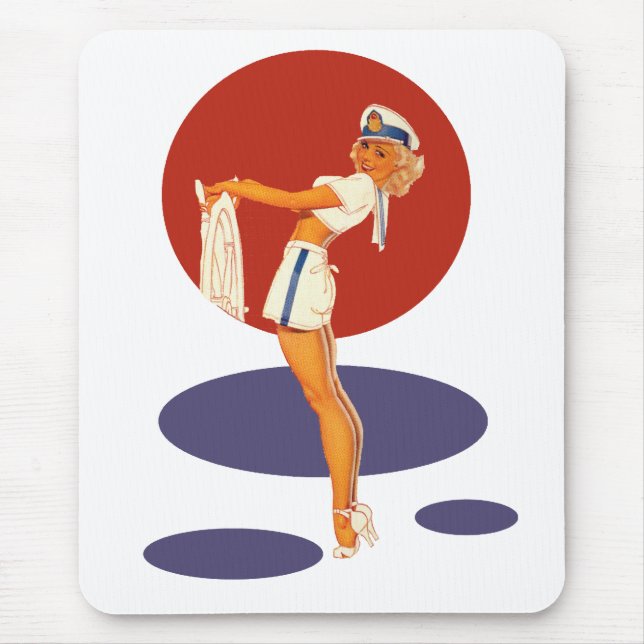 Alfombrilla De Ratón Navegación lisa (Frente)