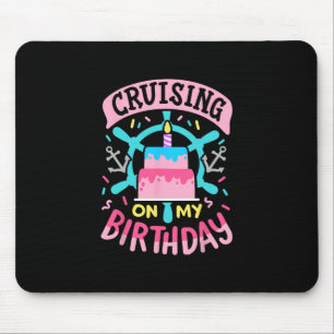 Alfombrilla De Ratón Navegando en mi cumpleaños divertido viaje de cruc