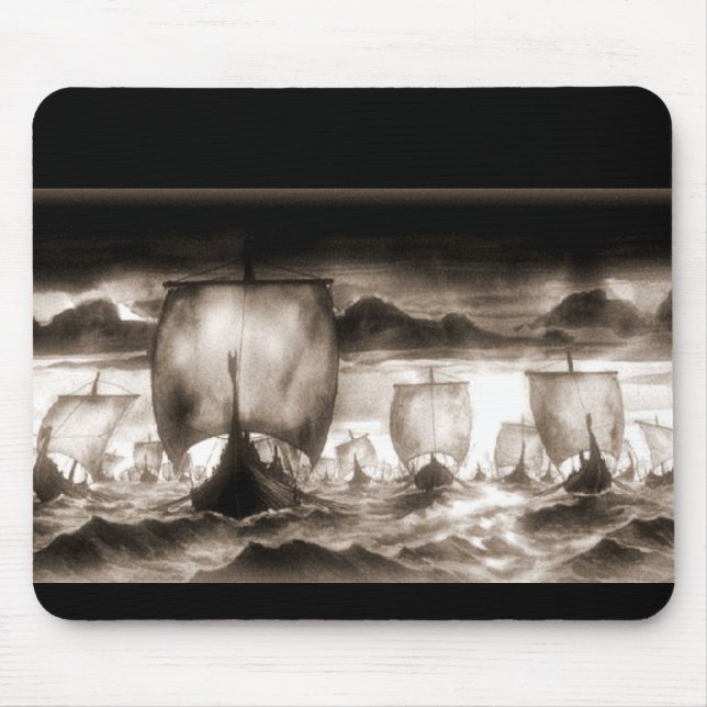 ALFOMBRILLA DE RATÓN NAVES DE VIKING (Frente)