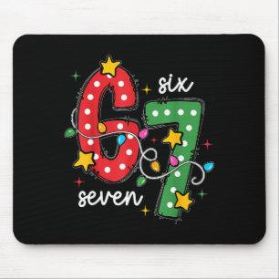 Alfombrilla De Ratón Navidad 6 7 Seis Siete Dicho Divertido Meme Chiste