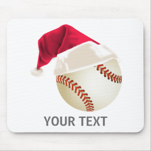Alfombrilla De Ratón Navidad béisbol