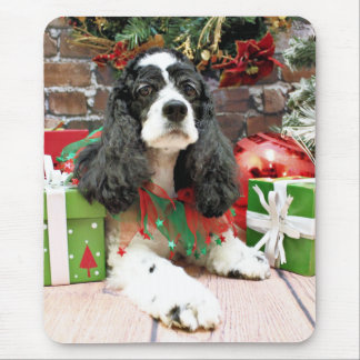 Alfombrilla De Ratón Navidad - cocker spaniel - Laci