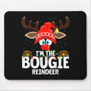 Alfombrilla De Ratón Navidad Coincidente Soy El Reno Bougie
