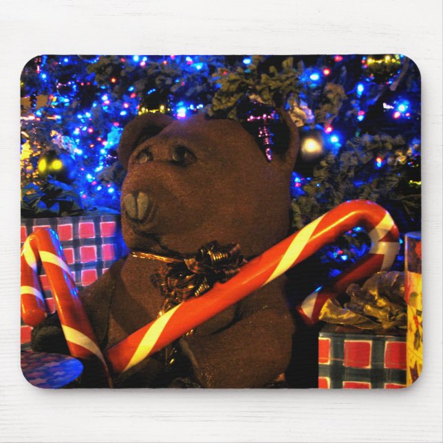 Alfombrilla De Ratón Navidad de Teddys I (Frente)