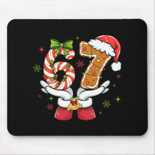 Alfombrilla De Ratón Navidad Divertida Seis Siete 6 7 Meme Gen Alpha Ar