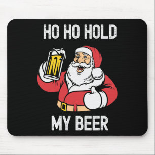 Alfombrilla De Ratón Navidad En Julio Ho Ho Agarra Mi Cerveza Santa Ver