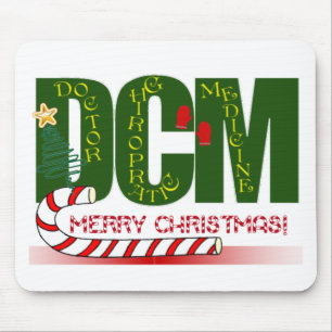 ALFOMBRILLA DE RATÓN NAVIDAD FELIZ DCM - MEDICINA DE LA QUIROPRÁCTICA