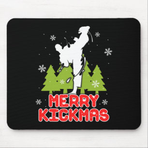 Alfombrilla De Ratón Navidad Feliz Kickmas Árbol de Navidad Divertido K