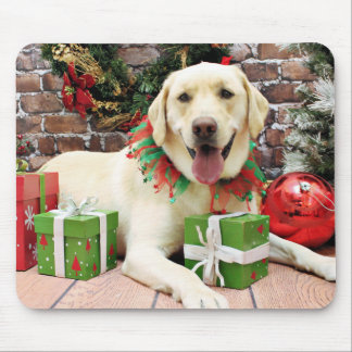 Alfombrilla De Ratón Navidad - Labrador amarillo - Strider