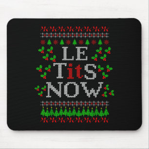 Alfombrilla De Ratón Navidad Le Now Deja Que Nieve Navidad Le Now