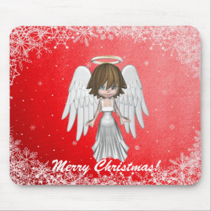 Alfombrilla De Ratón Navidad Mousepad del ángel