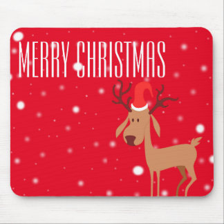 Alfombrilla De Ratón Navidad Mousepad del reno