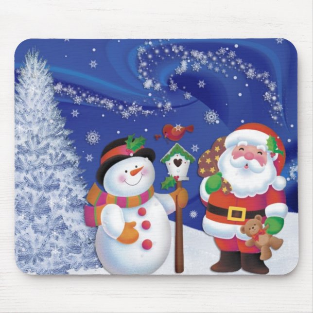 Alfombrilla De Ratón Navidad Mousepads (Frente)