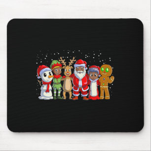 Alfombrilla De Ratón Navidades afroamericanos