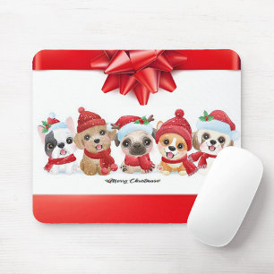 Alfombrilla De Ratón Navidades Animales