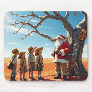 ALFOMBRILLA DE RATÓN NAVIDADES AUSSIE DE RETROCESO ~