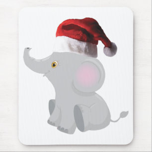 Alfombrilla De Ratón Navidades Baby Elephant