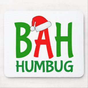 Alfombrilla De Ratón Navidades bah humbug ebenezer scrooge Diseño