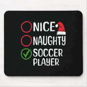 Alfombrilla De Ratón Navidades Bastante traviesos Navidades de fútbol