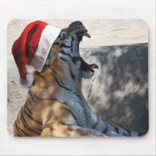 Alfombrilla De Ratón Navidades Bengal Tiger