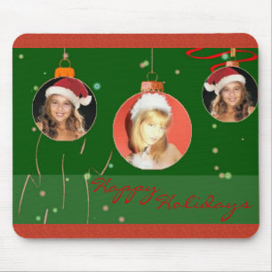 Alfombrilla De Ratón Navidades Bolas Fotograma Mousepad