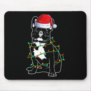 Alfombrilla De Ratón Navidades bulldoges