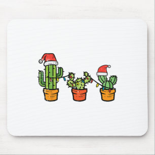 Alfombrilla De Ratón Navidades Cactus Cute Suculentas Xmas De Plantas H
