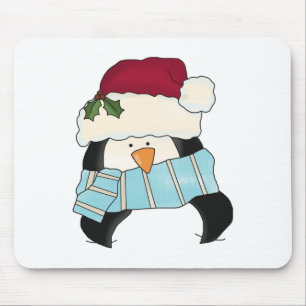 Alfombrilla De Ratón Navidades camisetas y regalos de pingüino