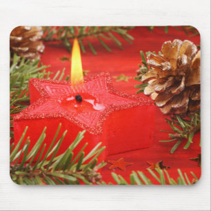 Alfombrilla De Ratón Navidades Candle Mousepad