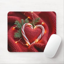 Navidades Candy Cane Heart con Luces