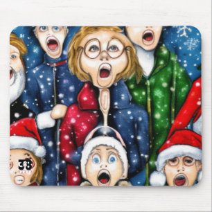 Alfombrilla De Ratón Navidades Caroling