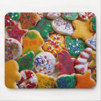 Alfombrilla De Ratón Navidades Cookies En Coloridas Vacaciones
