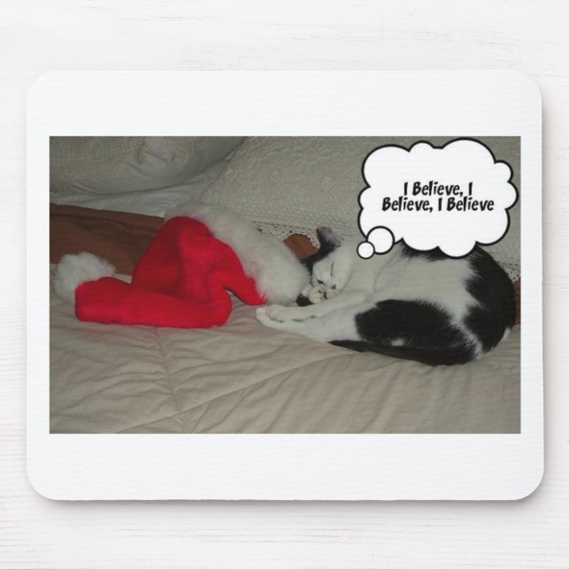 Alfombrilla De Ratón Navidades creen (Frente)