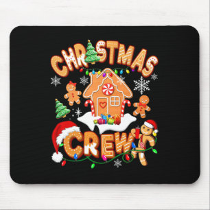Alfombrilla De Ratón Navidades Crew Cookie House Gingerbread Familia Xm