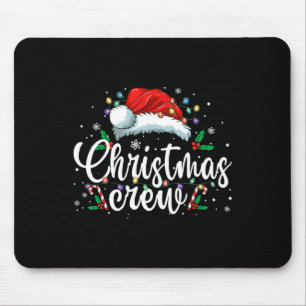 Alfombrilla De Ratón Navidades Crew Xmas Iluminan Pajamas Familiares