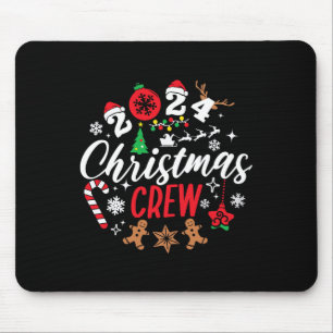Alfombrilla De Ratón Navidades Crew Xmas Iluminan Pajamas Familiares