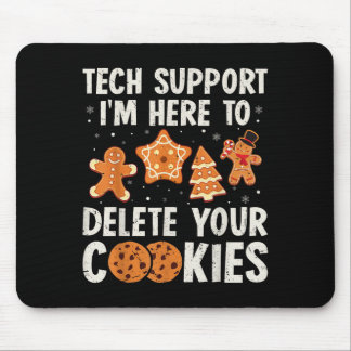 Alfombrilla De Ratón Navidades de apoyo tecnológico se burlan de Chris 