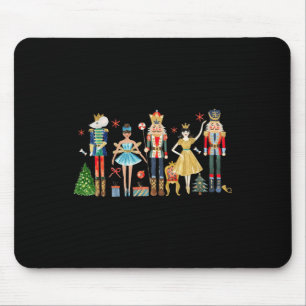 Alfombrilla De Ratón Navidades de baile de ballet de ballet de nueces c