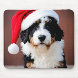 Alfombrilla De Ratón Navidades de Bernedoodle