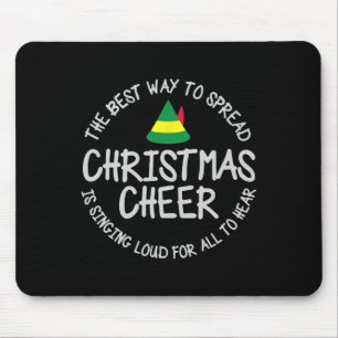 Alfombrilla De Ratón Navidades de Buddy Elf Cheer 2024