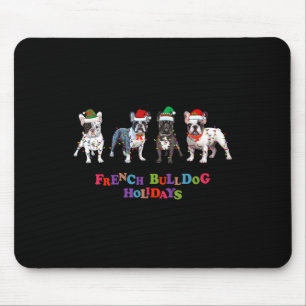 Alfombrilla De Ratón Navidades de bulldog2