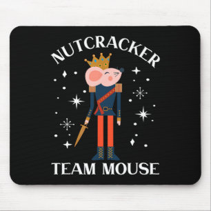 Alfombrilla De Ratón Navidades de cazatalentos de Team Mouse bailan un
