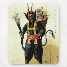 Alfombrilla De Ratón Navidades de feriado malvados Krampus Scary Demon