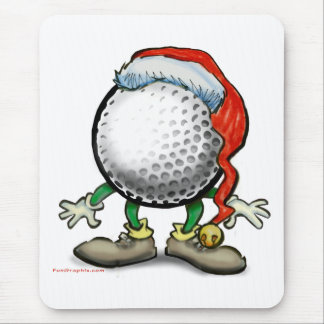 Alfombrilla De Ratón Navidades de golf