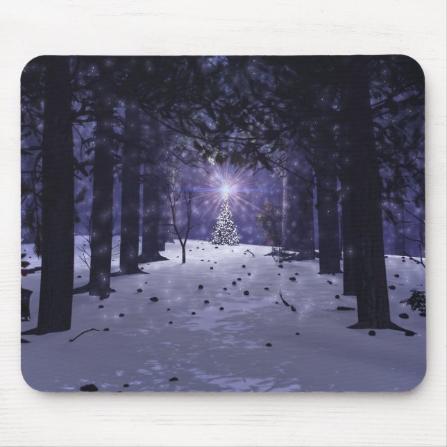 Alfombrilla De Ratón Navidades de la Mousepad Pines (Frente)
