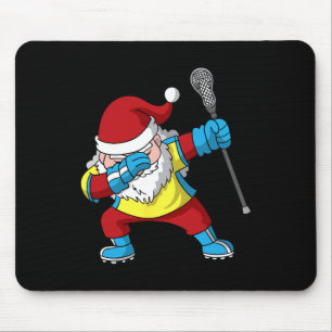 Alfombrilla De Ratón Navidades de Lacrosse Santa Claus Lax