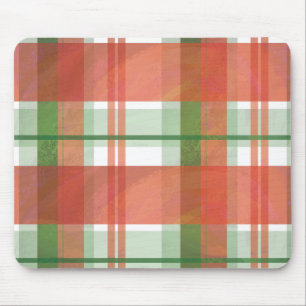 Alfombrilla De Ratón Navidades de Madras Plaid