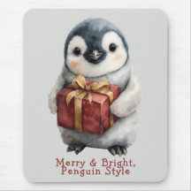 Navidades de Merry & Bright Penguin