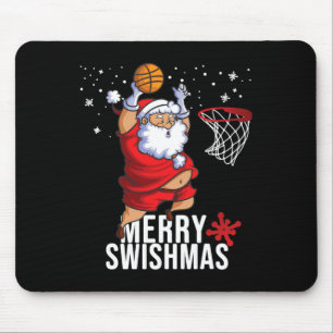 Alfombrilla De Ratón Navidades de Merry Swishmas Santa Bysketbyll Pajam