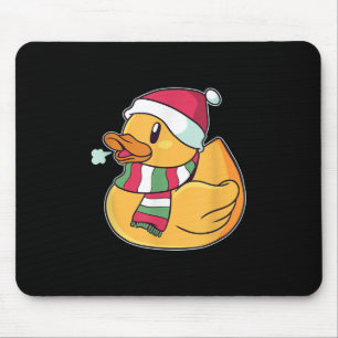 Alfombrilla De Ratón Navidades de pato de cubo